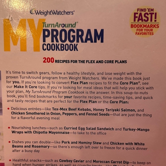 Weight Watchers TurnAround Program Cookbook - Picture 3 of 7